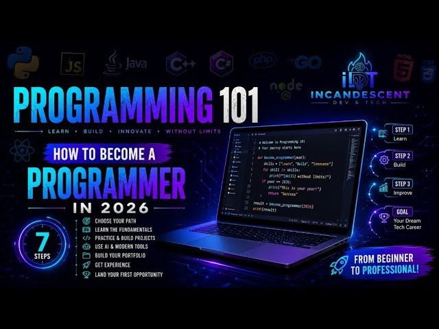 PROGRAMMING 101 FOR BEGINNERS | Your Complete Guide to Programming in 2026