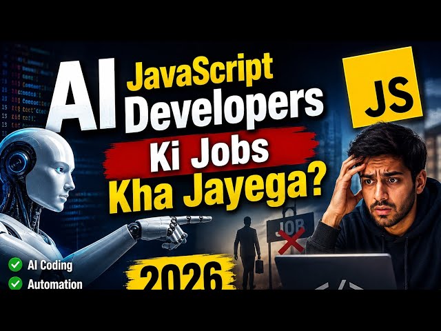 AI JavaScript Developers Ki Jobs Kha Jayega?