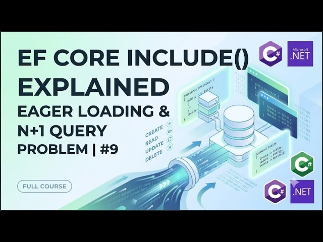 EF Core N+1 Problem & Circular Reference Solved | Include() & DTOs Explained | EF Core #9