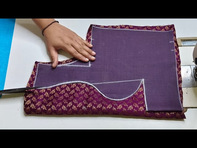 Blouse Design Cutting And Stitching Back Neck Blouse Designs | Blouse Ke Design