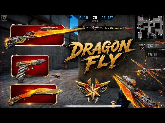 CrossFire Legends: Test Full Set Kar98 - Dragon Fly