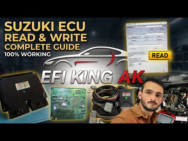 Suzuki ECU Read & Write with SM2 Pro | PCMflash Complete Guide 2026 🚗