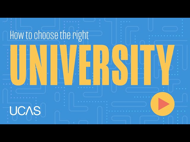 How to choose the right university