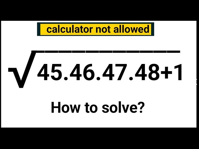 Square Root Simplification Math Problem | Algebra Maths Olympiad Trick | How to Solve? |