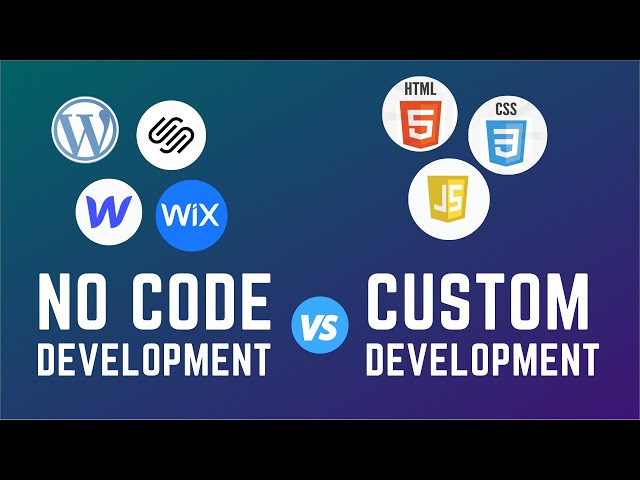 No code development VS Custom Development | Which is better in 2023?