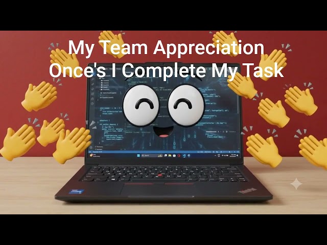 📌 Title: POV: When Your Team Appreciates You After You Complete the Task 👏💻😂