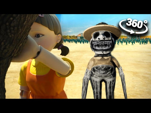 Zoonomaly in Squid Game in 360°VR