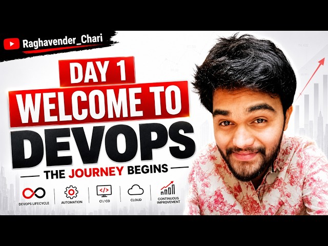 Learn DevOps from Scratch (2026) | Day 1 | SDLC, Agile, DevOps Lifecycle