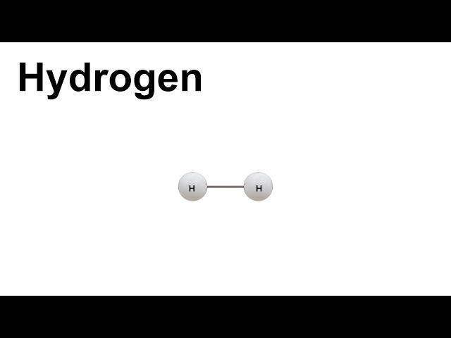 Hydrogen - 3d Molecule View