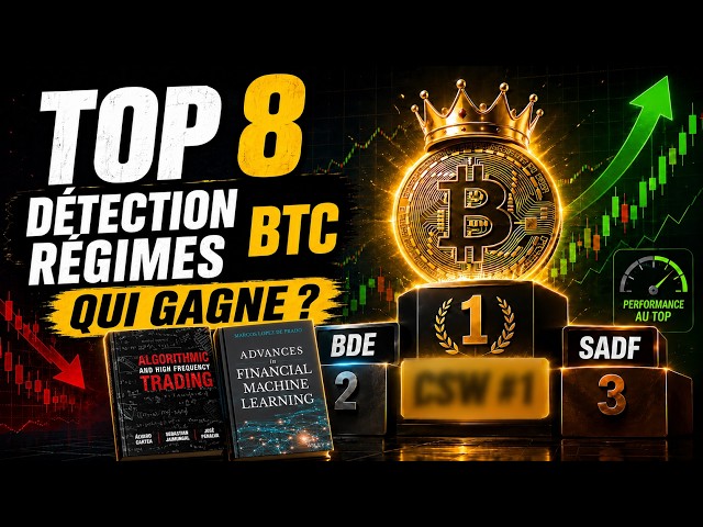 Top 8 Market Regime Detection Methods, Tested on Bitcoin