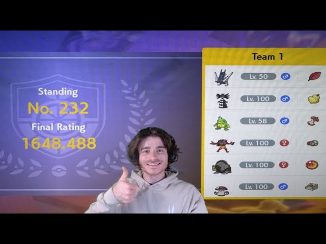 ✅HOW I GOT💯 TOP 100 💯NA IN MY FIRST ONLINE VGC TOURNAMENT✅ ELDEN RING LATER ✅