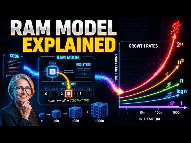 Data Structure and Algorithm | Lecture 2 | RAM Model & Algorithm Growth Rates