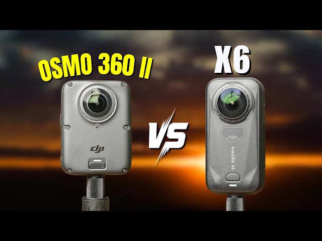 DJI Osmo 360 II vs Insta360 X6: The BEST 360 Camera!