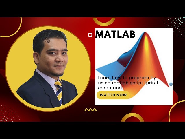 Matlab Script fprintf command