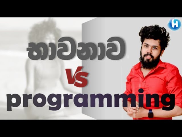 භාවනාව  VS  Programming ||  Meditation VS programming