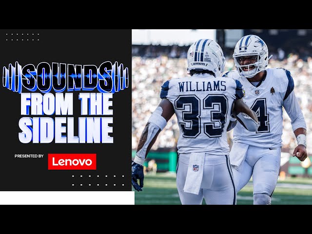 Sounds from the Sideline: Dominated the Jets | Dallas Cowboys 2025