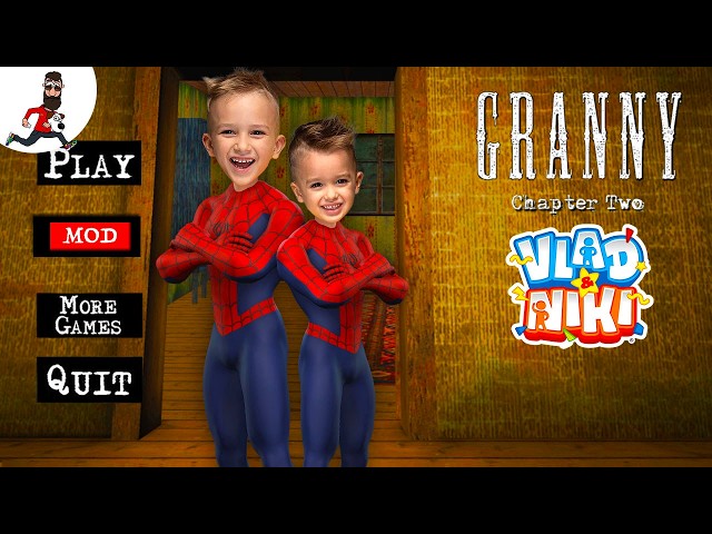 Play as Vlad and Niki spider-man in Granny Chapter Two