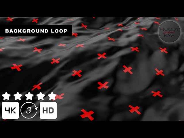 Black Wave Luxury 4K Visual Loop (Silent) | Elegant Ambient Background | Seamless Loop
