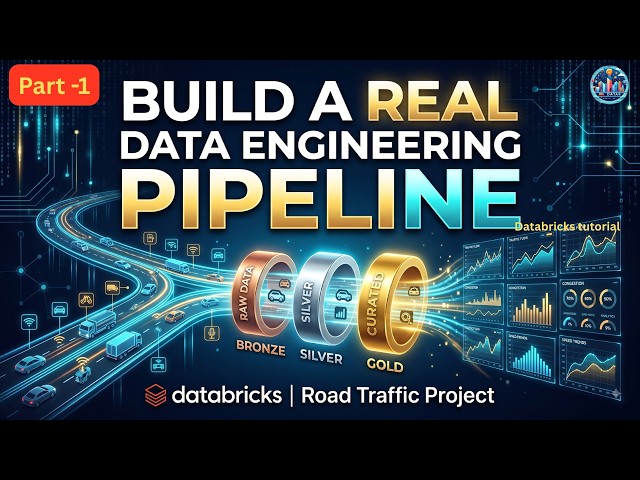 Part-1 | Databricks End-to-End Project: Real-World Road Traffic Data Analysis