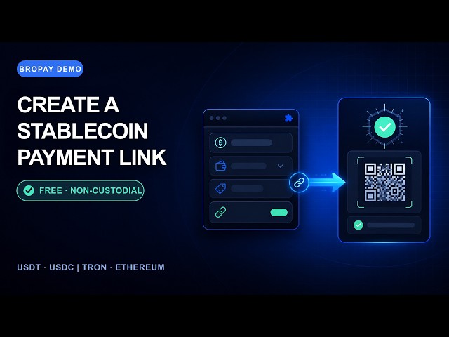 Create a Stablecoin Payment Link in 2 Minutes | BroPay Demo