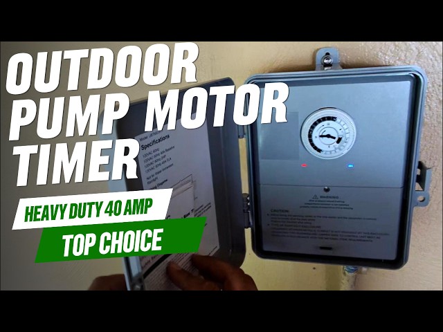 SURAIELEC Mechanical Pool Timer Review | 40A Heavy Duty Pump Timer