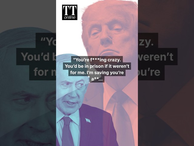 “You’re F***ing Crazy, Everybody Hates You”: Trump-Netanyahu Call Turns Heated #trump #netanyahu