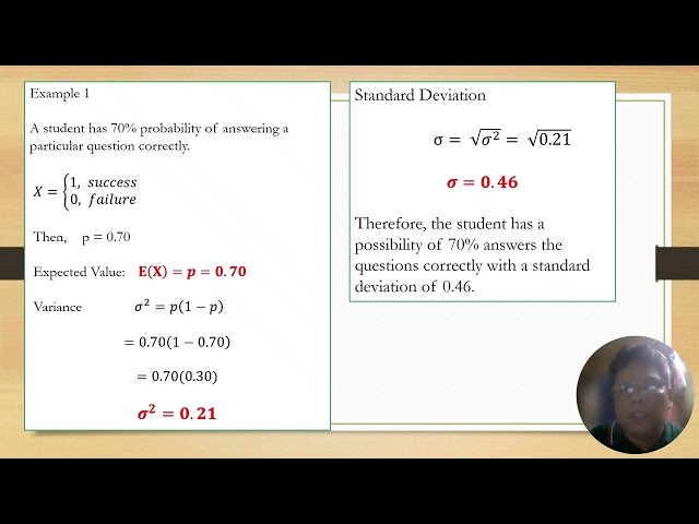 Bernoulli Distribution   Probability