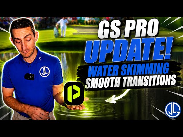 ¡¿GSPro acaba de copiar a PurePlay?! 👀 La nueva beta añade rebotes en el agua y transiciones fluidas