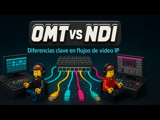 👉 ¿OMT reemplazará a NDI?  El nuevo Rey de los protocolos IP