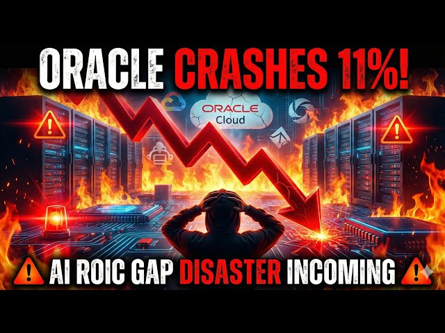 Oracle Crashes 11%: The Deadly ROIC Gap Could Kill the AI Hyperscalers in 2026