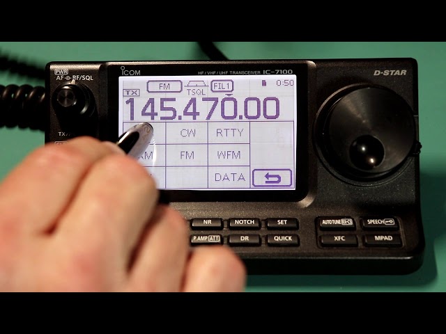 IC-7100 from A to Z #3 Function menus, VFO, Band Stacking Registers