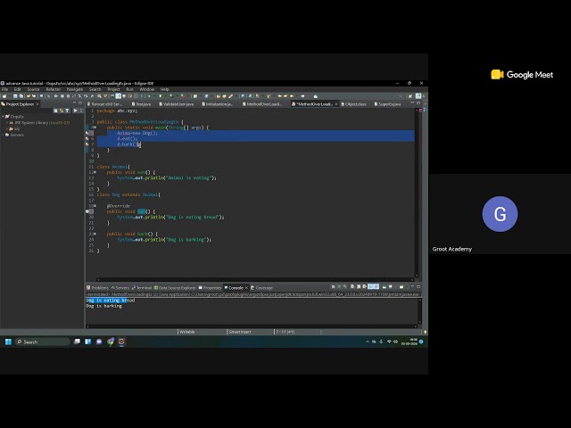 Super Consructor | Opps in Java