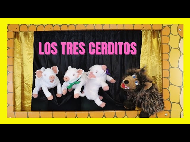 🎭 TÍTERES para NIÑOS y NIÑAS (LOS TRES CERDITOS 🐽🐽🐽 ) 2021