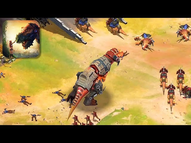 Dino War: Survival - Gameplay (iOS)