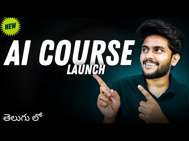 AI Course in Telugu | Learn AI Tools, APIs, Projects & Jobs | Zero to Hero by Swaroop (One Shot)