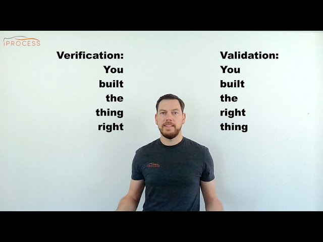 The difference between verification and validation - with special focus on experienced based testing