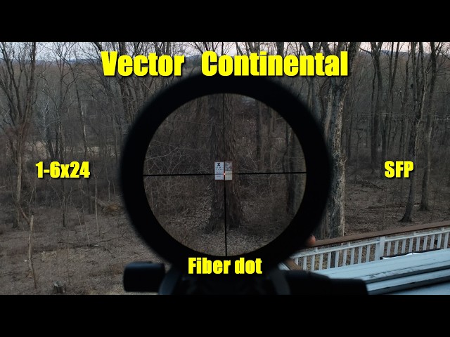 Vector Continental 1-6x24 - Punto de fibra - Casi listo.