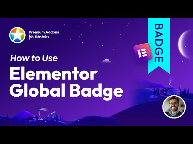 Elementor Badge Global Addon Tutorial by Premium Addons for Elementor