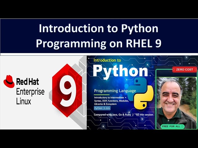 Python Programming on Red Hat Enterprise Linux 9 (RHEL 9) — Full Course 2026  | MyWebUniversity