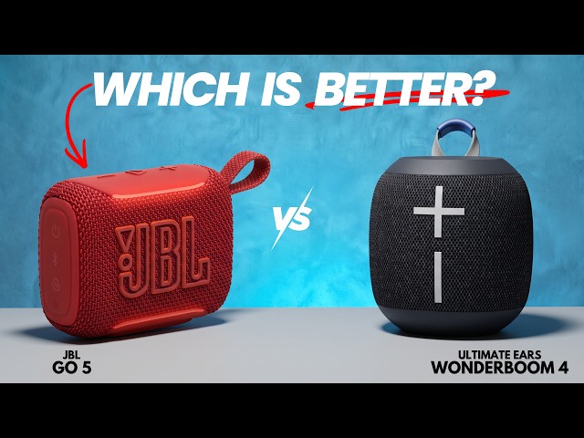 JBL Go 5 vs Ultimate Ears Wonderboom 4 – Which Portable Bluetooth Speaker Is Better in 2026?