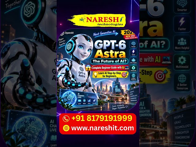 GPT-6 Astra | What is GPT-6 Astra with AI: Complete Beginner Guide 2027 | GPT-6 AI Jobs | Naresh IT