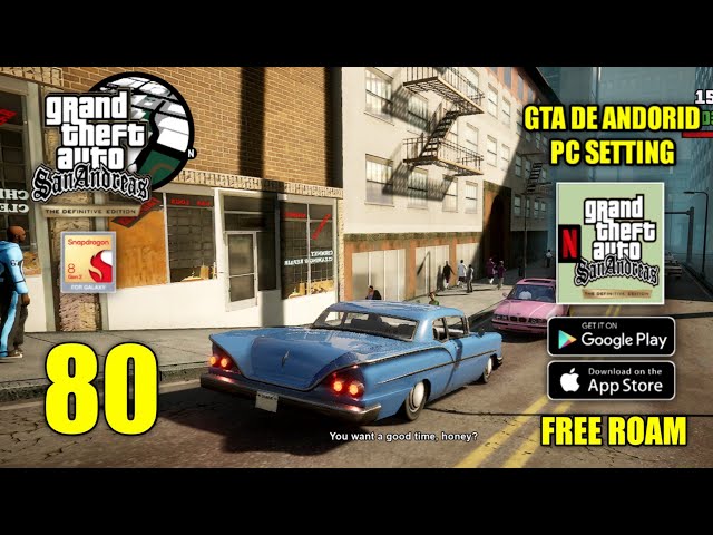 GTA San Andreas Definitive Edition Android Free Roam Mod Ultra Graphics (GFX) #80