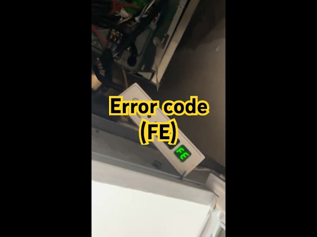 #midea Mini vrf concealed unit Error code FE ?? Unit not working!! And Remote not working  #hva??