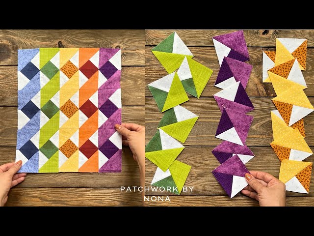 This Simple Quilt Pattern Looks Incredible! Step-by-Step Tutorial 🪡✨”