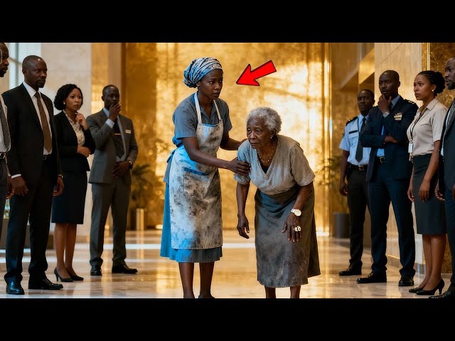 Poor Cleaner Helped an Old Woman—Unaware She Was the CEO’s Mother