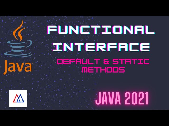 Functional interface in Java with Default and static methods