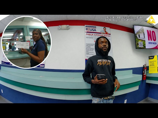 Fraudster Tries to Cash $12,000 Fake Check