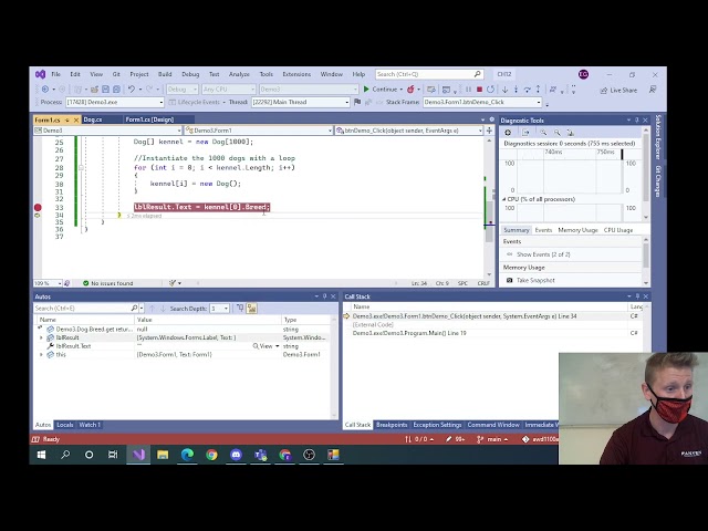 C# Tutorials - Constructors and ToString() method