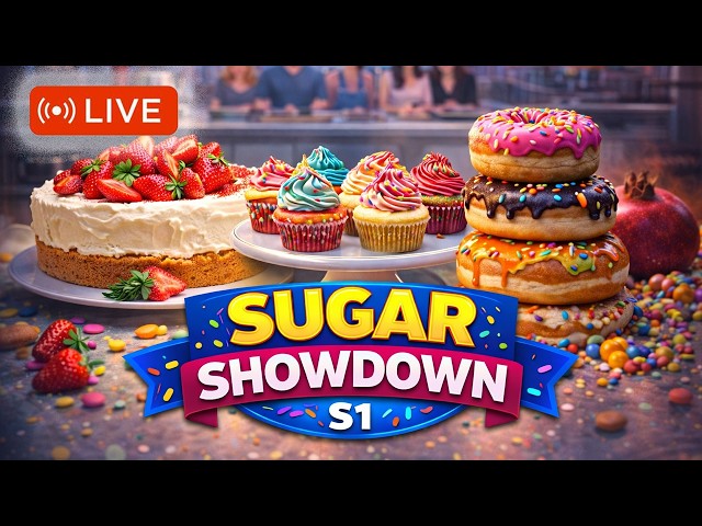 Epic Dessert Battles for $10,000 — Who Will Win? | Full Episodes | Sugar Showdown S1