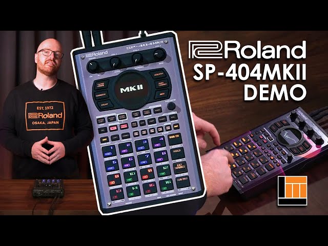 Roland SP-404MKII Sampler [In-Depth Demo]
